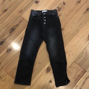 Black skinny jeans from Zara